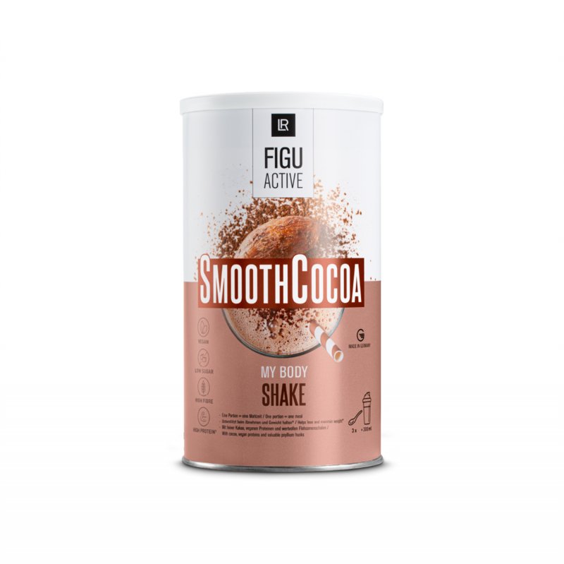 Figu Active Koktejl Smooth Cocoa - 496 g (16 porcí a 31 g) | Elershop.cz